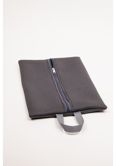 Fabric Craft Bag Valiz Organizer 6 Parça Düzenleyici Çanta Seti Gri Air Mesh File Kumaş Fermuarlı Çok Amaçlı