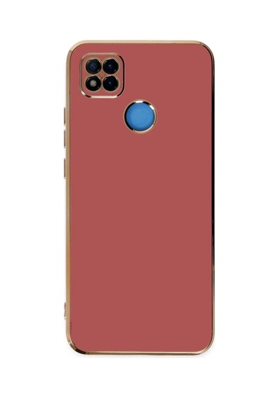 Xiaomi Redmi 9c Uyumlu Kılıf Volet Silikon - Kırmızı