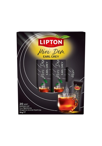 Lipton Mini Dem Earl Grey 20'li 35 G - 5 Adet Tarı