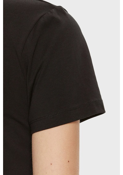 Guess Bayan T Shirt V4yı09 J1314 Jblk Siyah Siyah