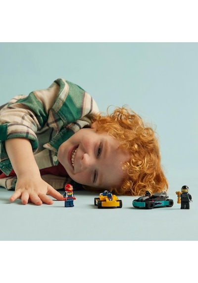 LEGO® City Go-Kartlar ve Yarış Sürücüleri 60400 5+ Yaratıcı Oyuncak Yapım Seti - 99 Parça