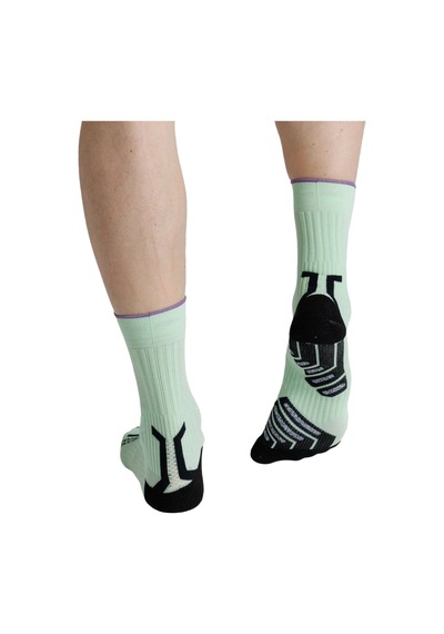 X-bıonıc X-bionic X-socks Trailrun Terraskin Expert Crew Unisex Koşu Çorabı 3879 Yeşil