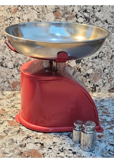 5 Kg Retro Nostalji Mutfak Tartısı Analog Terazi