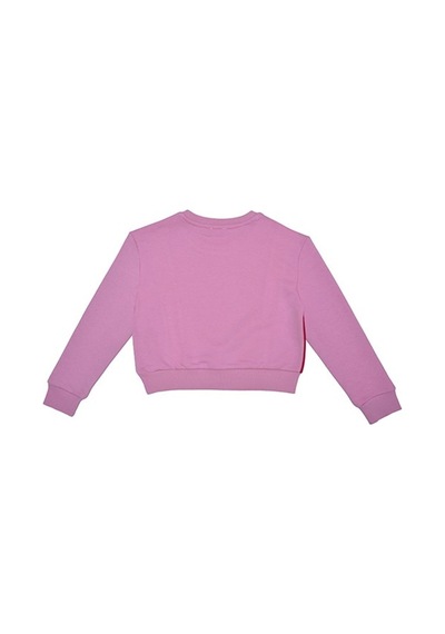 Benetton Pembe Kız Çocuk Basic Sweatshirt Bnt-g21534