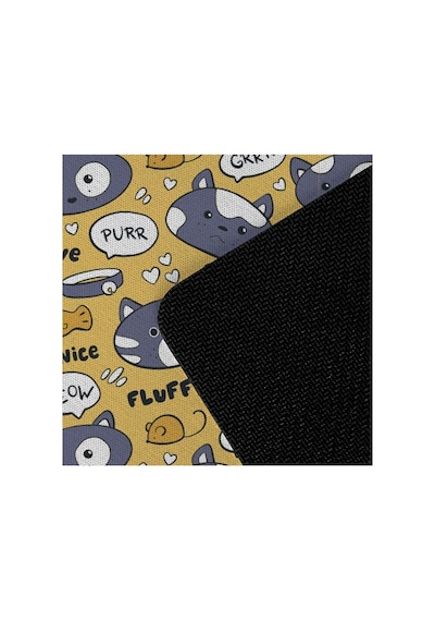 Kız Arkadaşa Hediye Sevimli Kedi Tasarımlı Mousepad - Mouse Pad - Fare Altlığı