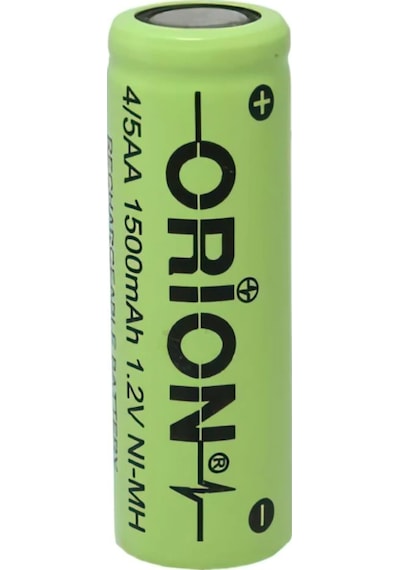Orion 1500 mAh 1.2 V 4/5AA Ni-MH Şarj Edilebilir Pil
