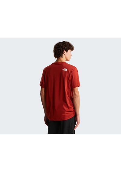 The North Face M Evolution Half Dome Erkek Outdoor Tişörtü Nf0a8b6jg6ı1kırmızı Kırmızı