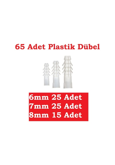 Vida -Dübel-Pul-Çivi -Hırdavat Seti 607 Parça Kullanışlı Set