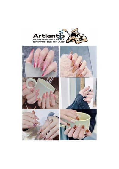 Tırnak Şekillendirme Kalemi 5 Li 1 Paket Nail Art Metal Başlıklı Tırnak Süsleme Kalemi Nokta Boyama Mandala Modelleme