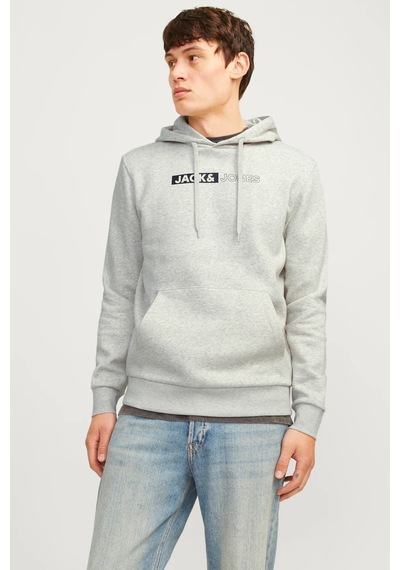 Jack & Jones Erkek Sweat 1223-3599 Açık Gri Açık Gri