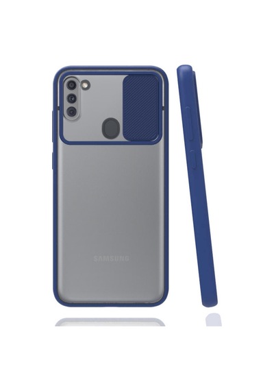 Samsung Uyumlu Galaxy A11 Kilif Palm Kamera Koruma Kapakli Silikon 474024501