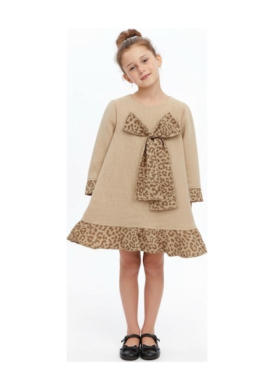 Xo Kids Kız Çocuk Alt Üst Takım 2-5 Yaş 16552 Bej