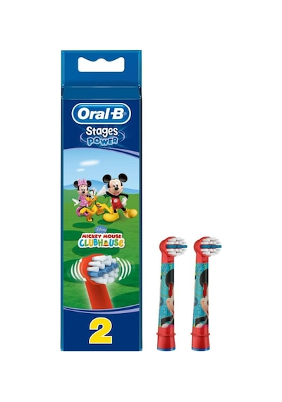 Oral-b Çocuklar İçin Mickey Mouse Diş Fırçası Yedek Başlığı 2 Adet