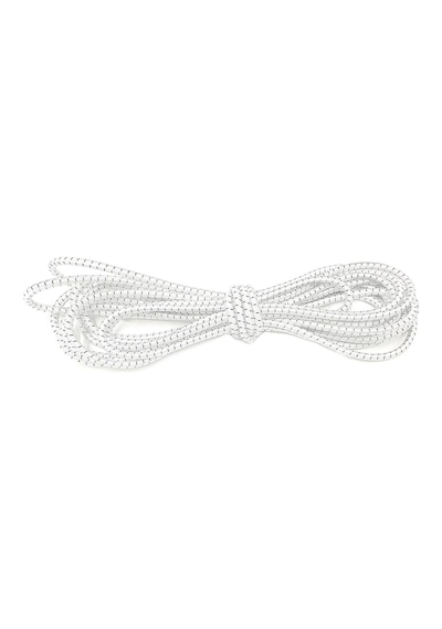 Desenli Beyaz Simli 5 Metre 2 Mm Yuvarlak Lastik