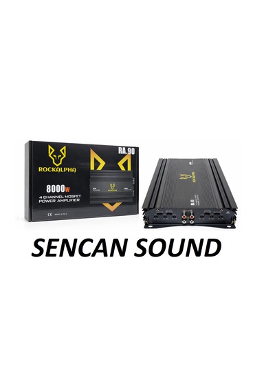 Rockalpha Ra-90 100x4 8000watt Stereo 4kanal Anfi - Sencan Sound