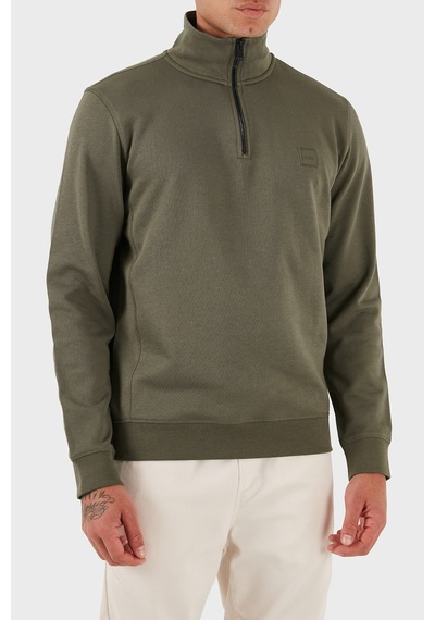 Boss Erkek Sweat 50468926 342 Haki Haki