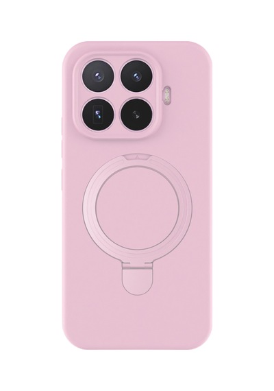 Xiaomi Mi 17t Pro Regal Magsafe Standlı Kapak - Açık Pembe