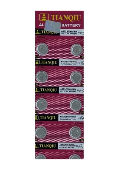 Tıanqıu Ag5 Lr754/393 Alkalin 10'lu Düğme Pil Evimdeyokyok