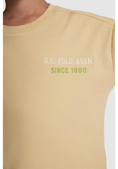 U.S. Polo Assn. Erkek Çocuk Bej Tişört 50327030-vr011