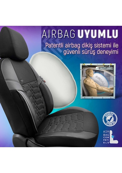 Otom Elegance Design Premium Özel Tasarım Oto Koltuk Kılıfı 553447303