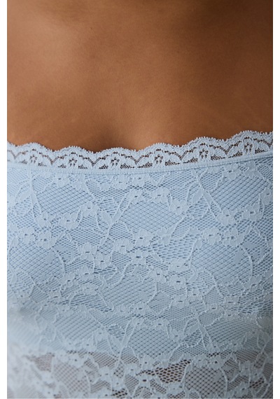 Penti Açık Mavi Kare Yaka Balensiz Çıkarılabilir Kaplı Bodysuit Penti Açık Mavi Kare Yaka Balensiz Çıkarılabilir Kaplı Bodysuit