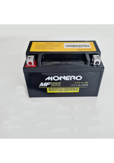 Mondial Fury 110 12 Volt 7 Amper Akü 150 87 94