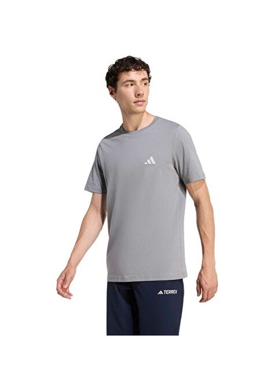 Adidas M Terrex Camp Gear G T Erkek Outdoor Tişörtü Kb9636 Gri Gri