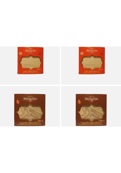 Abdurrahman Tatlıcı Tahin Helvası Sade 2ad Kakaolu Tahin Helvası 300g 2ad