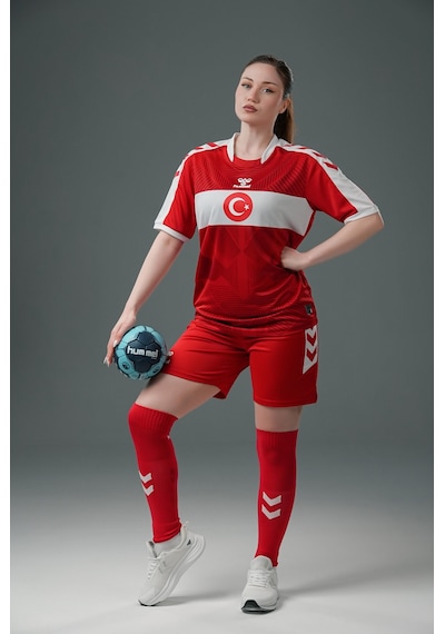 Hummel Milli Takım Forma 25-26 Kadın Kırmızı