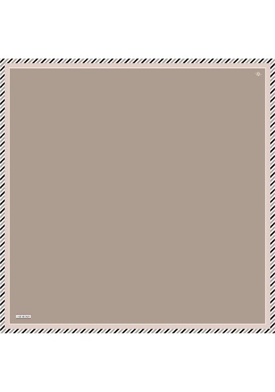 Armine İpek Eşarp Nostalji - 8966-71 Twill BEj