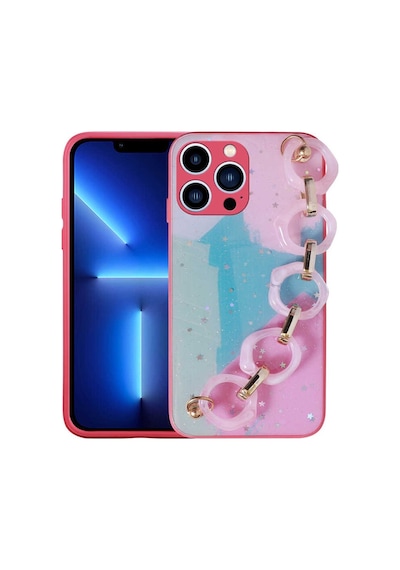 Apple Uyumlu iPhone 13 Pro Max Kılıf Zore Elsa El Askılı Tutacaklı Kılıf