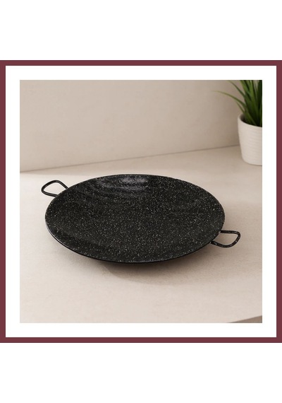 Storeşahin Kulplu Emaye Kavurma Sacı 30 Cm Shn0720 Çok Renkli