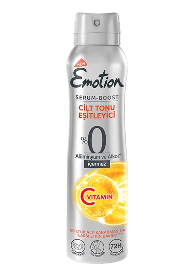 Emotion Kadın Deodorant Serum Boost Vitamin C Cilt Tonu Eşitleyici 150 Ml