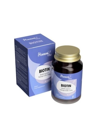 Homm Vıta Biotin İçeren Takviye Edici Gıda 30 Kapsül