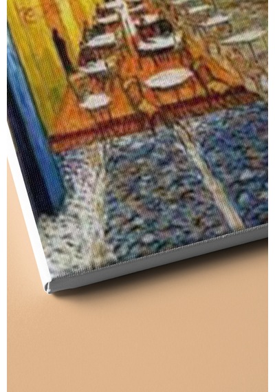 Webstyle Sayılarla Boyama Seti Kasnaklı Van Gogh Teras Kafe 40 X 50 Cm