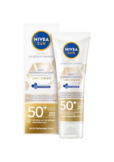 Nivea Sun Luminous630 Leke Karşıtı Güneş Koruyucu Yüz Kremi 40 Ml, Spf50, Hyalüronik Asit, E Vitamini, Uva/uvb Sku: Smg8690010408150 Açık Bej Nivea Sun Luminous630 Leke Karşıtı Güneş Koruyucu Yüz Kremi 40 Ml, Spf50, Hyalüronik Asit, E Vitamini, Uva/uvb Sku: Smg8690010408150 Açık Bej