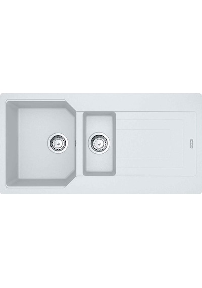 Franke Urban Ubg 651-100 Granit Eviye. 1.5 Hazne. Bianco. 100 x 50 CM