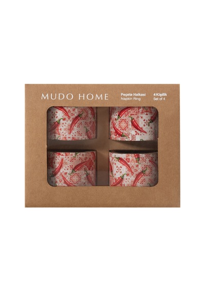 Mudo Home Chıllı Peçete Halkası 696123