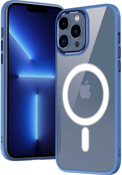 Apple Uyumlu iPhone 13 Pro Max Kilif Wireless Özellikli Krom Magsafe Silikon 551641006