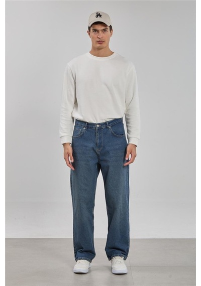 Barrels And Oıl Erkek Relaxed Fit Jean Pantolon - Kahve Tint Kahve Tint