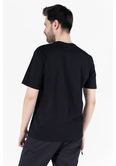 T-shirt Bisiklet Yaka %100 Pamuk Siyah