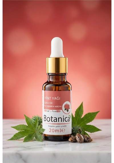 Botanica %100 Saf Hint Yağı Saç Uzatma Dökülme Karşıtı Besleyici Güçlendirici Doğal Bitkisel Bakım 20 Ml 20 ML