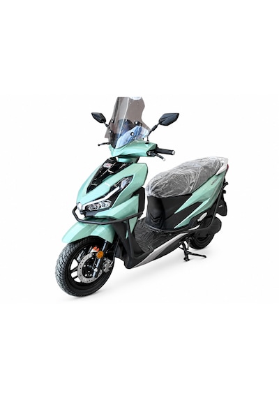 Rks Vrs 125 2026 Model Yeşil Ön Cam Elcik Isıtma Tcs Motosiklet