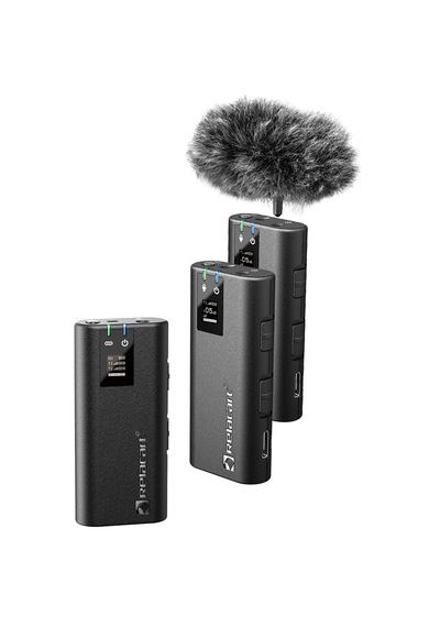 Relacart Mc2 2.4g Çift Kanallı Kablosuz Mikrofon Sistemi