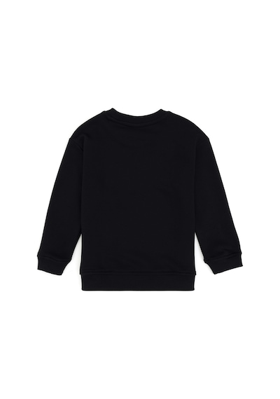 U.S. Polo Assn. Erkek Çocuk Siyah Bisiklet Yaka Sweatshirt 50313843-VR046