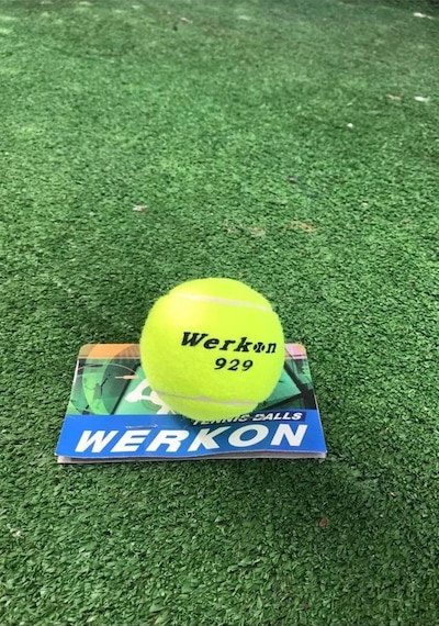 1 Adet Antrenman Tenis Topu Sarı, Tek Ebat, Wrknsr01t, Sarı