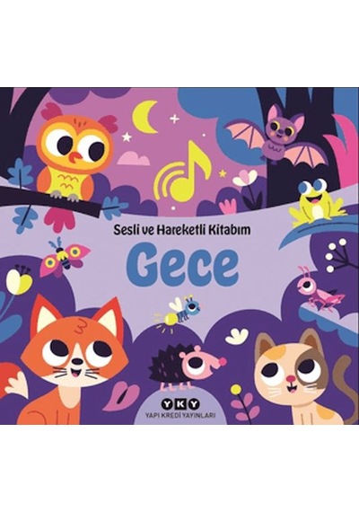 Sesli Ve Hareketli Kitabım - Gece Ciltli - Ybve-753236