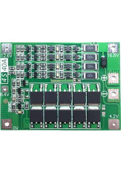 Robotikdevre 4S 40A Bms Balans Karti