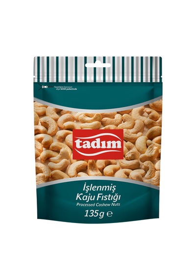 Tadım İşlenmiş Kaju Fıstığı 135 G - 8 Adet Tarı