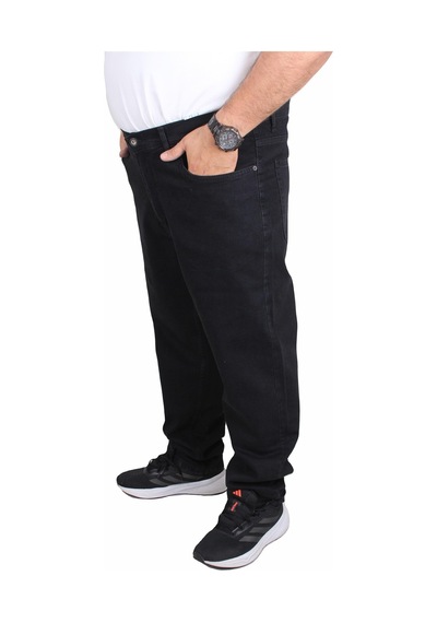 Moc Grande Mocgrande Büyük Beden Kot Pantolon Power Lycra Comero 11914 Sıyah Siyah